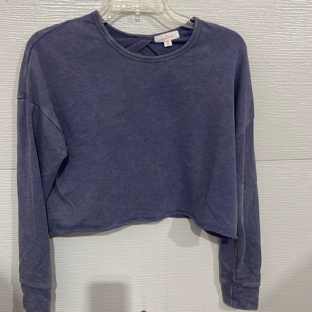 Colsie Cropped Open back